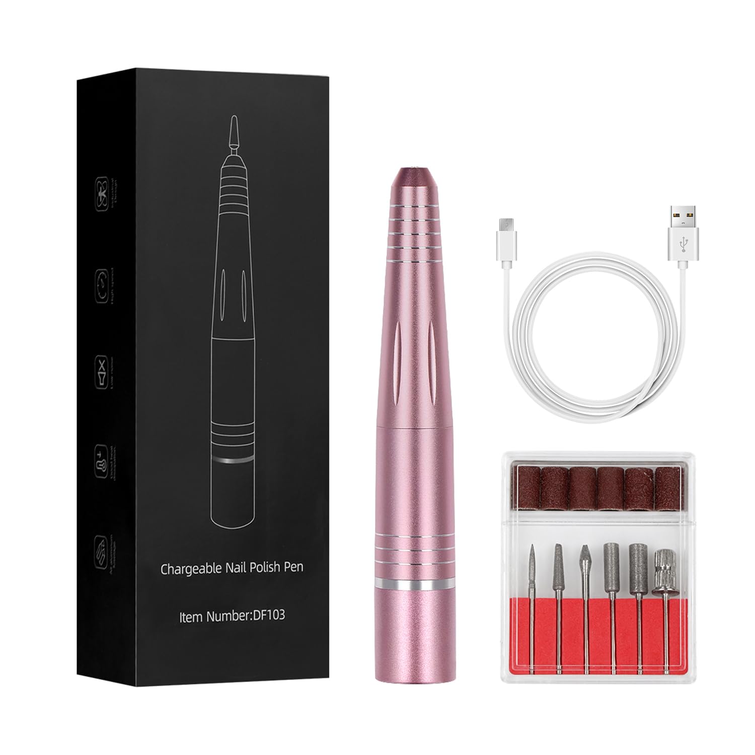 Snowtaros Nail 30000 3 Speed Electric Nail with 6 Nail For Nail USB For Beginners Machine, Forward/Reverse Rotation, RPM, Adjustment, Machine,
Snowtaros Nail 30000 3 Speed Electric Nail with 6 Nail For Nail USB For Beginners Machine, Forward/Reverse Rotation, RPM, Adjustment, Machine,