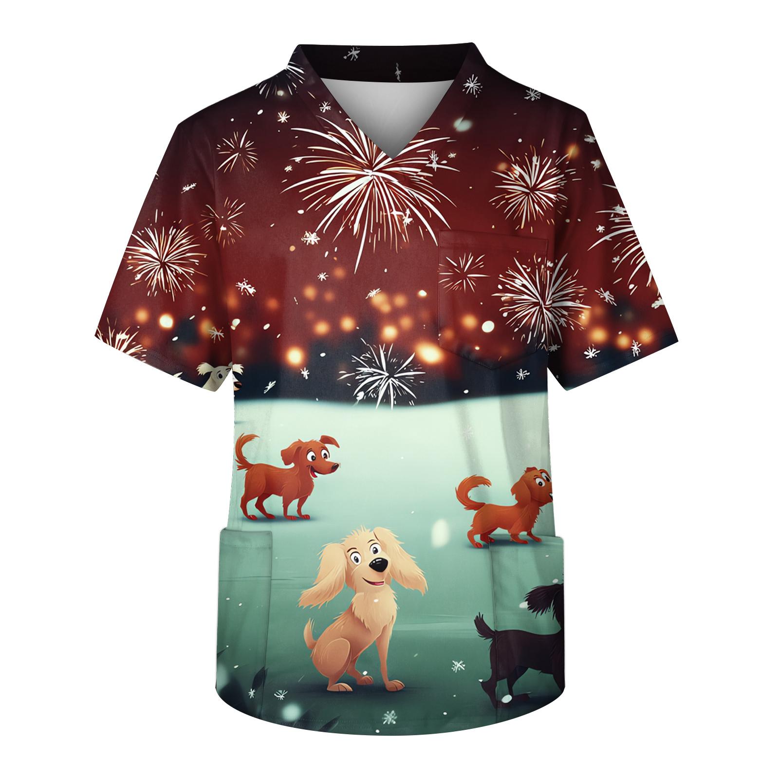 Мужская рабочая блузка с короткими рукавами и v-образным вырезом с принтом, топ с нагрудным карманом XL винный
Мужская рабочая блузка с короткими рукавами и v-образным вырезом с принтом, топ с нагрудным карманом XL винный