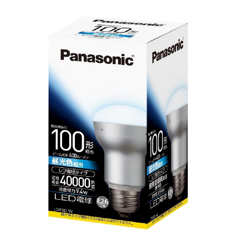 Panasonic LED reflex bulb 100W compatible with sealed E26 daylight equivalent general type LDR9DW bulb, equivalent, appliances, base, (9.4W),
Panasonic LED reflex bulb 100W compatible with sealed E26 daylight equivalent general type LDR9DW bulb, equivalent, appliances, base, (9.4W),