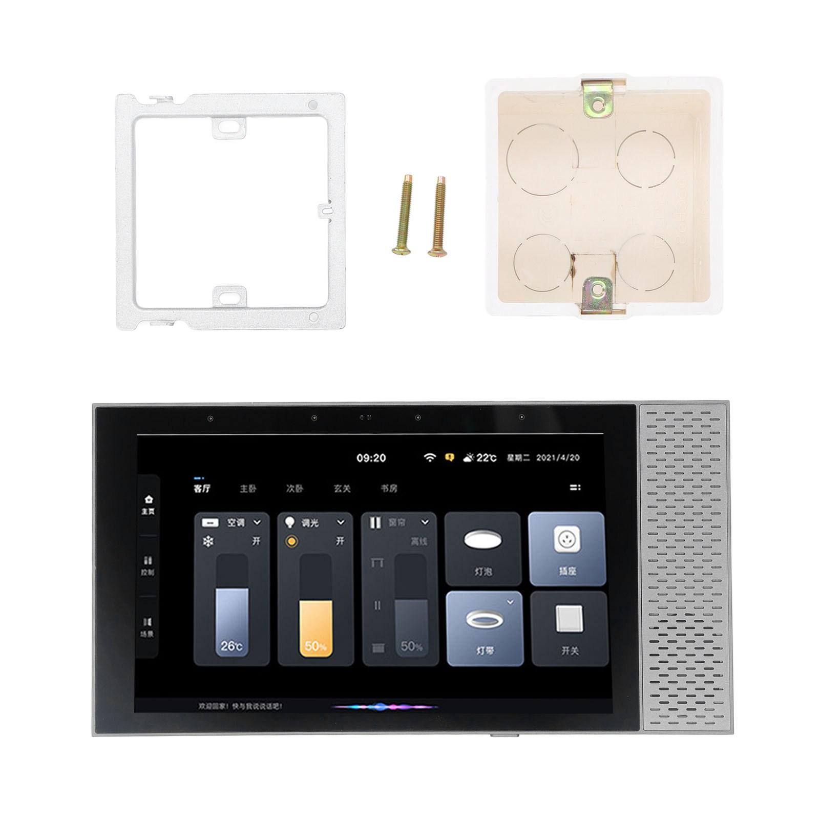 6.8inch Smart Home Control Panel Voice Control Background Music Player Support Chinese English
6.8inch Smart Home Control Panel Voice Control Background Music Player Support Chinese English