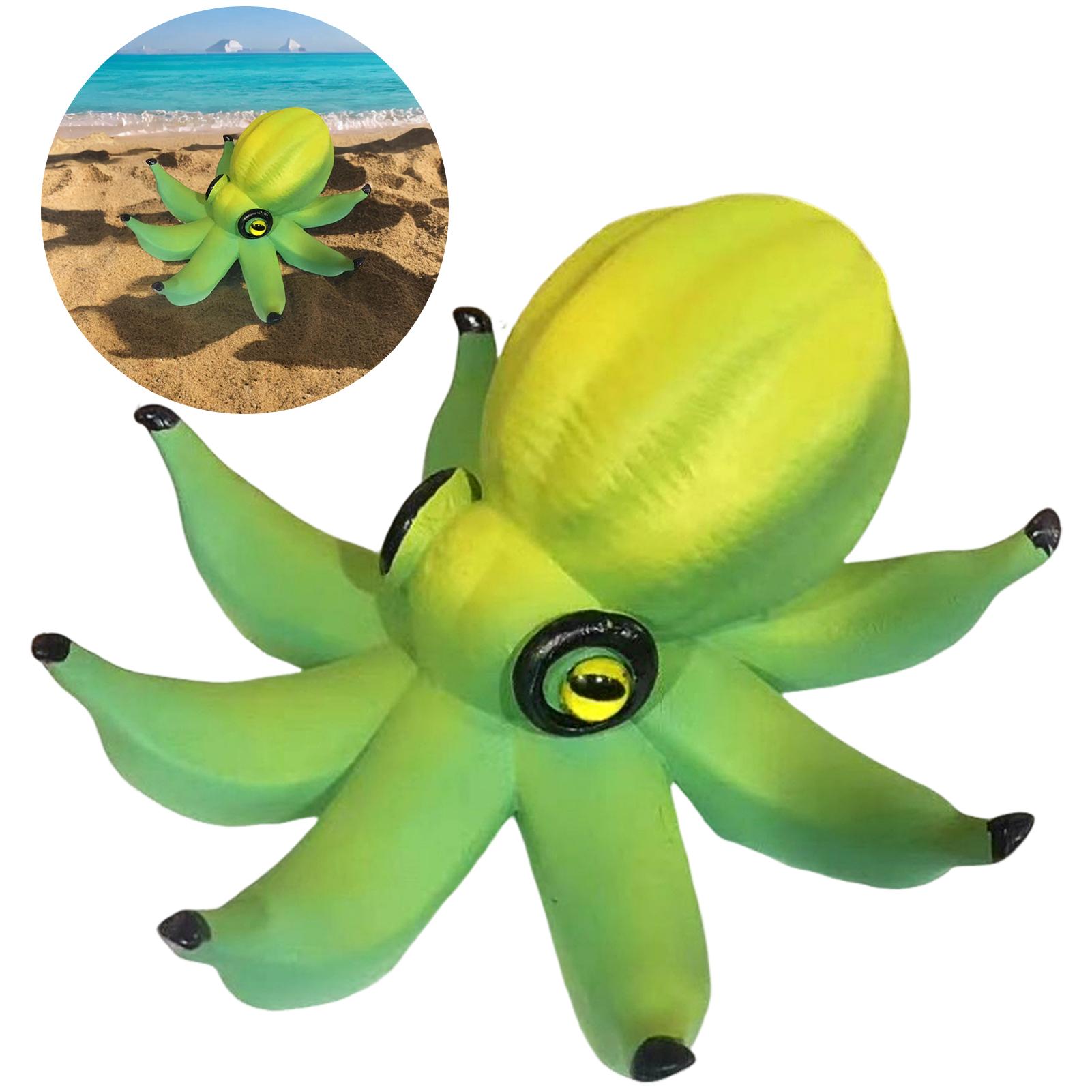 Resin Banana Octopus Figurine Home Decor Rustic Style Decoration for Living Room Bedroom зелёный
Resin Banana Octopus Figurine Home Decor Rustic Style Decoration for Living Room Bedroom зелёный