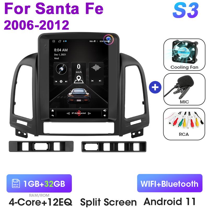 9,7-дюймовый 2-Din Android 12 автомобильный радиоприемник для Hyundai Santa Fe 2 2006-2012 Мультимедийный видеоплеер GPS 4G Carplay Авто Стерео RDS DSP DVD
9,7-дюймовый 2-Din Android 12 автомобильный радиоприемник для Hyundai Santa Fe 2 2006-2012 Мультимедийный видеоплеер GPS 4G Carplay Авто Стерео RDS DSP DVD