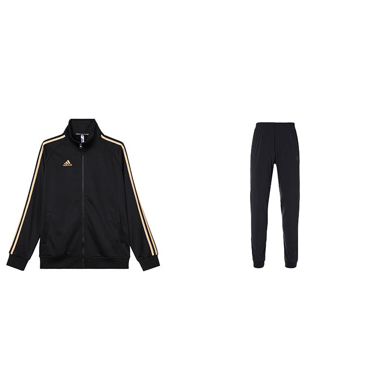 Adidas Logo Stripe Pattern Outdoor Zip-Up Stand Collar Casual Sports Suit Unisex suit Black TR30JR-BG+CW5782 M
Adidas Logo Stripe Pattern Outdoor Zip-Up Stand Collar Casual Sports Suit Unisex suit Black TR30JR-BG+CW5782 M