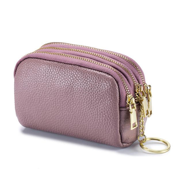 Кошелек для монет Aliwood из натуральной кожи, первый слой из воловьей кожи, мини-женский кошелек, простой модный кошелек с 3 ключами на молнии, клатч
Кошелек для монет Aliwood из натуральной кожи, первый слой из воловьей кожи, мини-женский кошелек, простой модный кошелек с 3 ключами на молнии, клатч