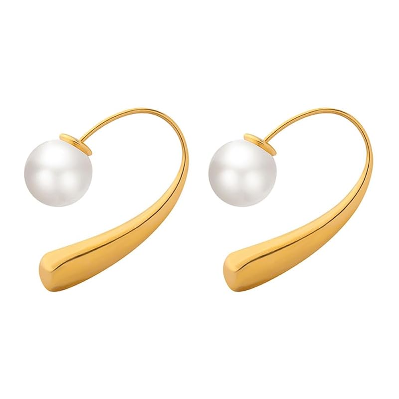 Aleasha ladies earrings pearl earrings left-on drop earrings Fashionable accessories birthday mother s day everyday use jewelry present
Aleasha ladies earrings pearl earrings left-on drop earrings Fashionable accessories birthday mother s day everyday use jewelry present