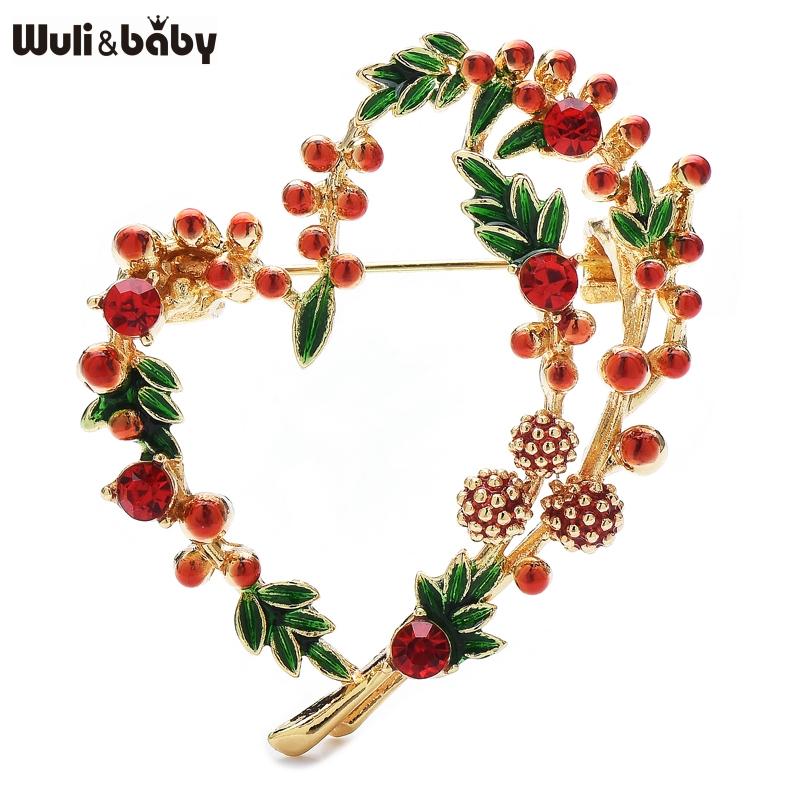 Wuli&baby Beautiful Fruits Heart Brooches For Women Unisex 2-color Enamel French Style Love Party Office Brooch Pins Gifts красный
Wuli&baby Beautiful Fruits Heart Brooches For Women Unisex 2-color Enamel French Style Love Party Office Brooch Pins Gifts красный