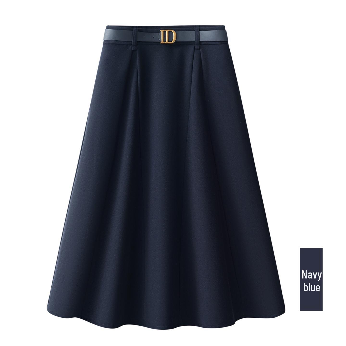 Women s Wool A-Line Skirt, Autumn/Winter 2025, Versatile Slimming Mid-Length, Casual Umbrella Style. 26/S (85-95 kg) темно-синий
Women s Wool A-Line Skirt, Autumn/Winter 2025, Versatile Slimming Mid-Length, Casual Umbrella Style. 26/S (85-95 kg) темно-синий