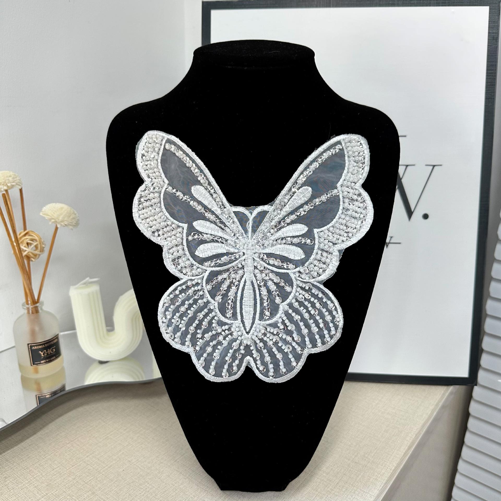 Кружево Бисер Вышивка Бабочка Сделай сам Блестки Воротник Цветок, Декоративное шитье Одежда Шляпы Аксессуары для одежды X3179 white one piece
Кружево Бисер Вышивка Бабочка Сделай сам Блестки Воротник Цветок, Декоративное шитье Одежда Шляпы Аксессуары для одежды X3179 white one piece