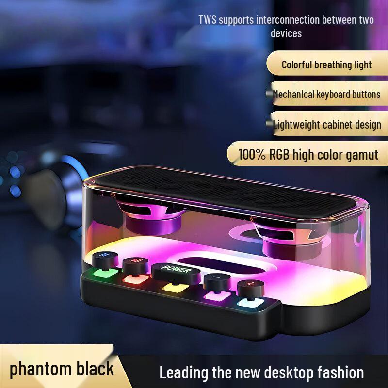 Z6 Bluetooth Speaker: Portable Subwoofer with Wireless Colorful Lights, Large Volume, Multifunctional for Desktop and Outdoor Use.
Z6 Bluetooth Speaker: Portable Subwoofer with Wireless Colorful Lights, Large Volume, Multifunctional for Desktop and Outdoor Use.