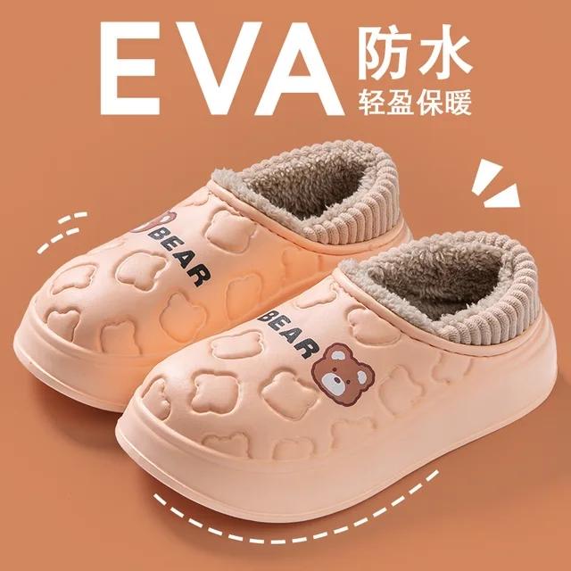 Модні жіночі зимові домашні бавовняні капці Водонепроникні теплі плюшеві капці для жінок Слайди на платформі Домашнє нековзне взуття для пар 44-45 рожевий
Модні жіночі зимові домашні бавовняні капці Водонепроникні теплі плюшеві капці для жінок Слайди на платформі Домашнє нековзне взуття для пар 44-45 рожевий