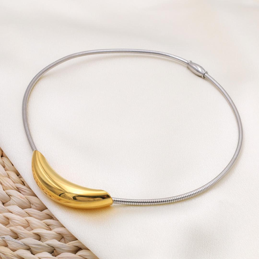 Htpwe Stainless Steel Water Drop Snake Chain Necklace Women 18k Gold Plated Couple Holiday Gift Necklace Party Daily Zircon
Htpwe Stainless Steel Water Drop Snake Chain Necklace Women 18k Gold Plated Couple Holiday Gift Necklace Party Daily Zircon