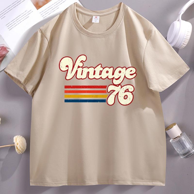 1976 Vintage Birthday T-shirt Cotton Short Sleeve 50th Birthday for Women Men Tshirt Printed Round Neck Short Sleeve Streetwear S разноцветный
1976 Vintage Birthday T-shirt Cotton Short Sleeve 50th Birthday for Women Men Tshirt Printed Round Neck Short Sleeve Streetwear S разноцветный