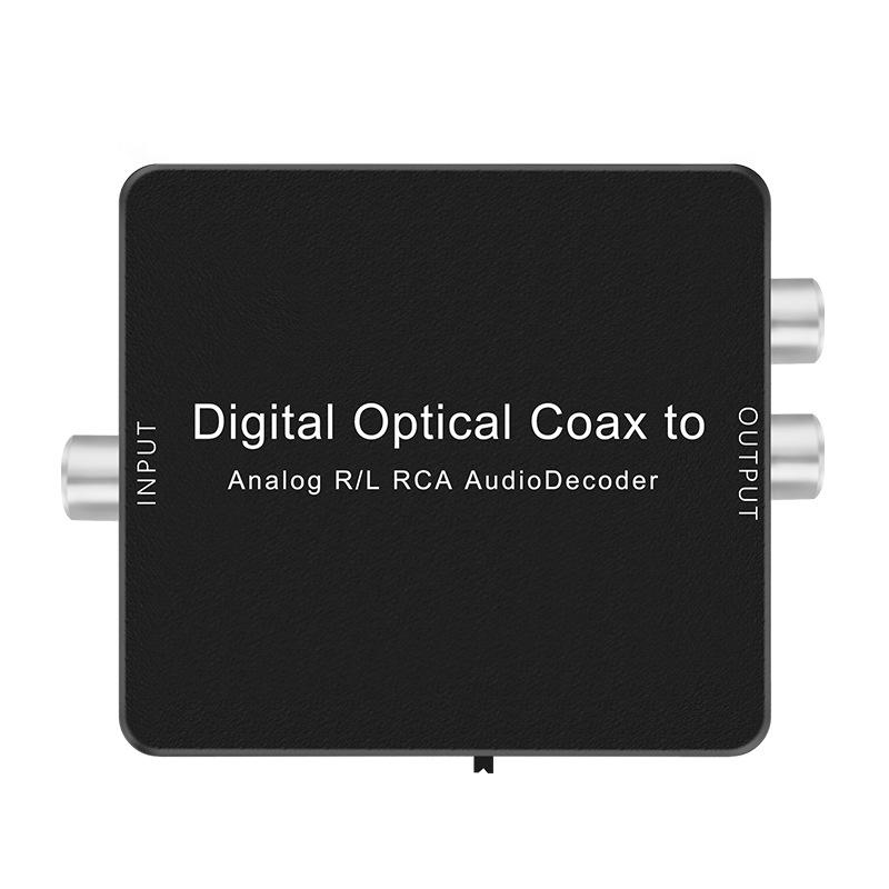 DTS Digital Audio Decoder with Optical, Coaxial, and Analog Outputs for HD Low Noise Performance Optical Coaxial чорний
DTS Digital Audio Decoder with Optical, Coaxial, and Analog Outputs for HD Low Noise Performance Optical Coaxial чорний