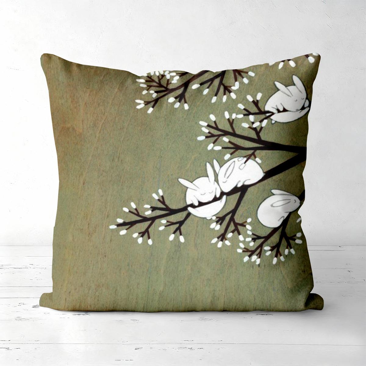 Cute Bunny Pillows On Branches For Home Decor Polyester pillowcase, sofa decorative cushion cov Headboard Pillow 45x45cm
Cute Bunny Pillows On Branches For Home Decor Polyester pillowcase, sofa decorative cushion cov Headboard Pillow 45x45cm