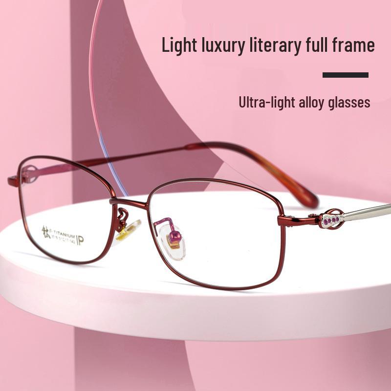 Ultra-Light Women s Full-Rim Metal Eyeglass Frames 3519X - Compatible with Prescription Lenses
Ultra-Light Women s Full-Rim Metal Eyeglass Frames 3519X - Compatible with Prescription Lenses