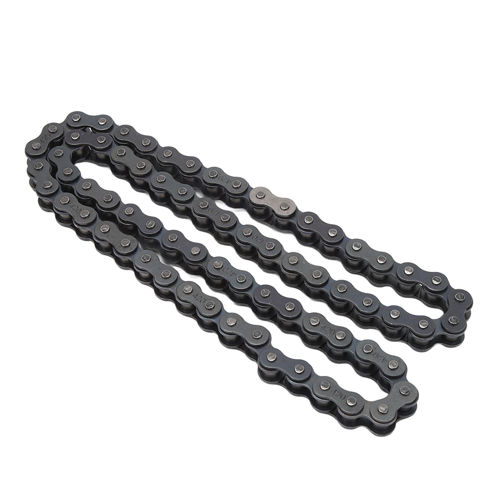 Electric Bike Chain Steel 420 106 Links Electric Bike Cycling Chain for Replacement Black
Electric Bike Chain Steel 420 106 Links Electric Bike Cycling Chain for Replacement Black