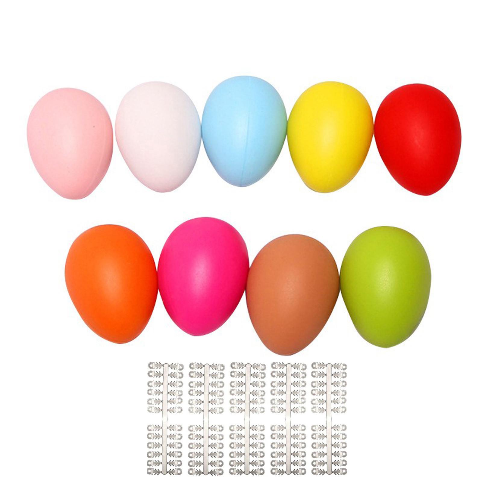Plastic Eggs 60 Mm Hangers, Pack Of 100 Plastic Assorted Colours, 6 X 4 Cm
Plastic Eggs 60 Mm Hangers, Pack Of 100 Plastic Assorted Colours, 6 X 4 Cm