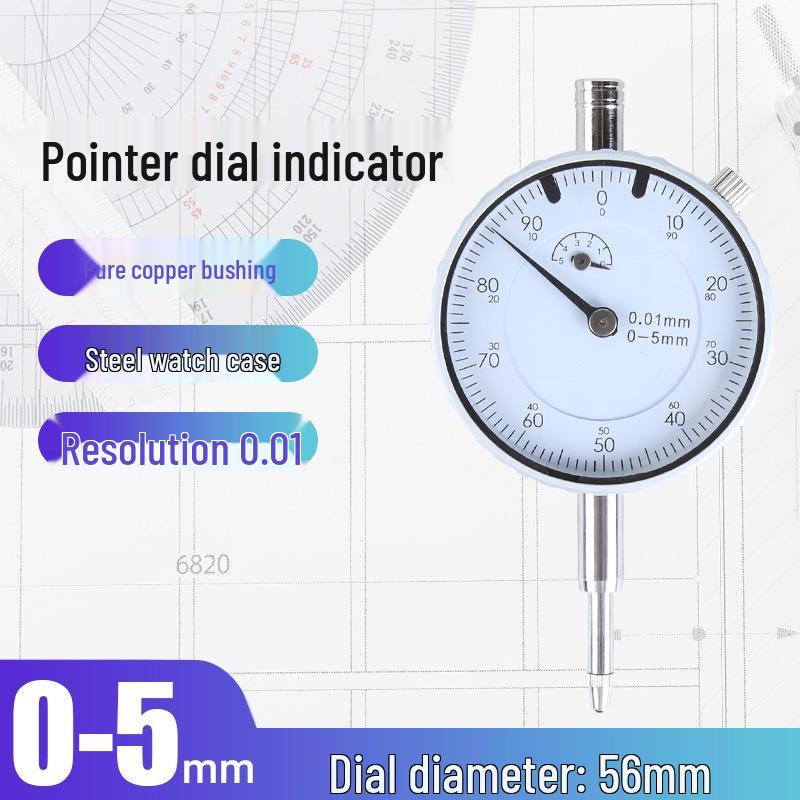Набор высокоточных индикаторов часового типа Syntek 0,01 мм (Диапазон 0-10мм)
Набор высокоточных индикаторов часового типа Syntek 0,01 мм (Диапазон 0-10мм)