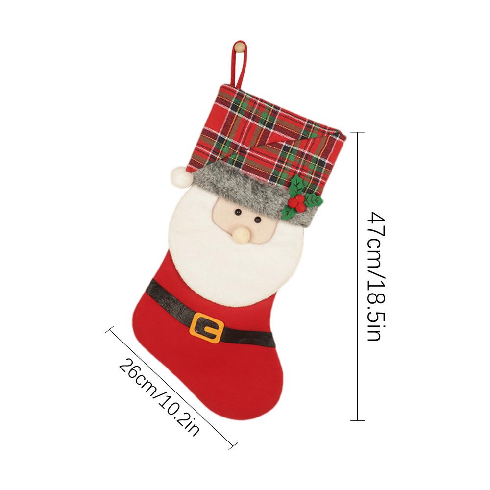 Різдвяні панчохи 18,5 дюймів Милі панчохи з 3D-візерунком Багаторазові різдвяні подарункові пакети для дітей дорослих цукерки маленькі іграшки 47x26cm
Різдвяні панчохи 18,5 дюймів Милі панчохи з 3D-візерунком Багаторазові різдвяні подарункові пакети для дітей дорослих цукерки маленькі іграшки 47x26cm