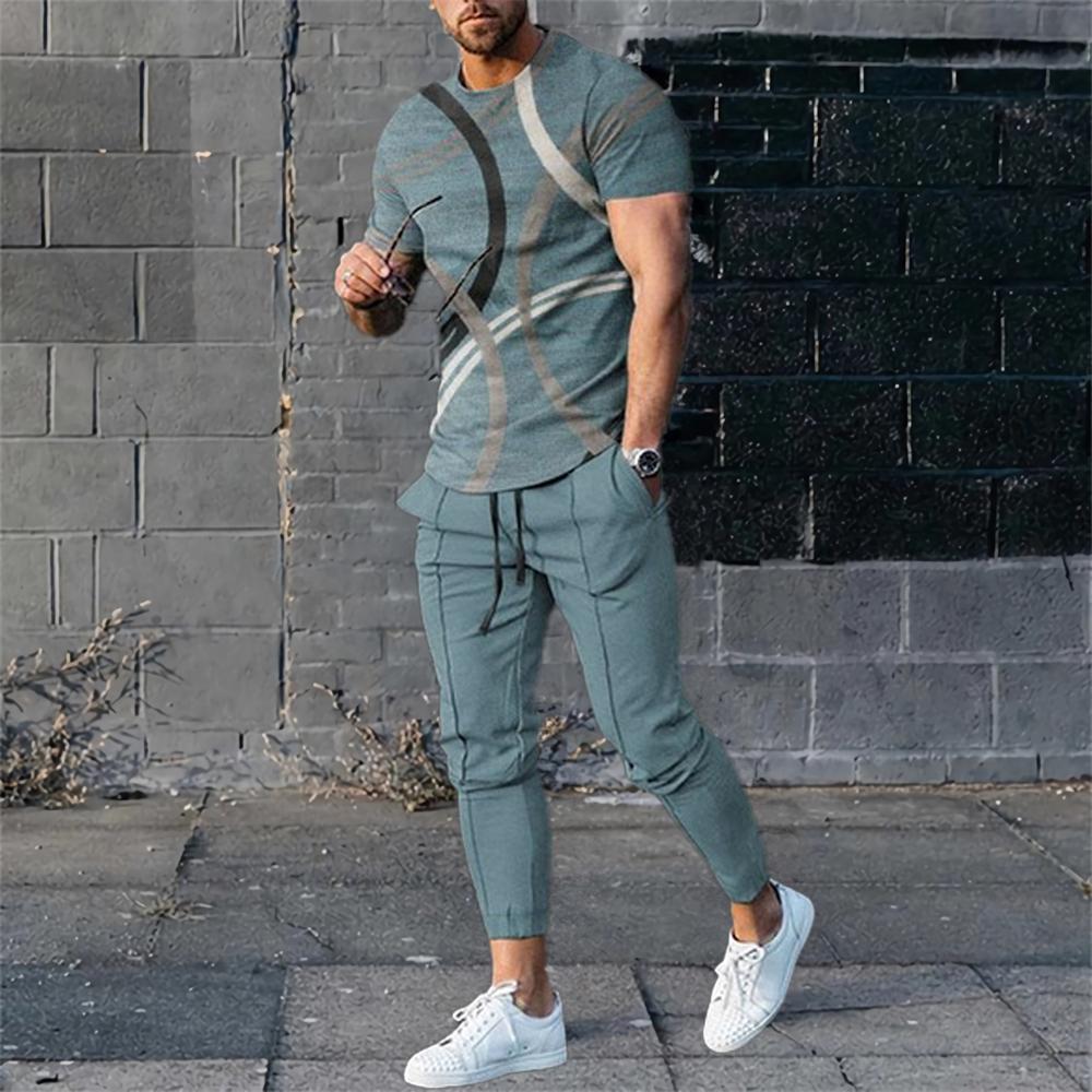 2024 Fashion Men Tshirt Suit Tracksuit 3D Printed Sportswear Short Sleeve T-shirt Long Pants Streetwear 2 Piece Set Male Clothes 2XL
2024 Fashion Men Tshirt Suit Tracksuit 3D Printed Sportswear Short Sleeve T-shirt Long Pants Streetwear 2 Piece Set Male Clothes 2XL