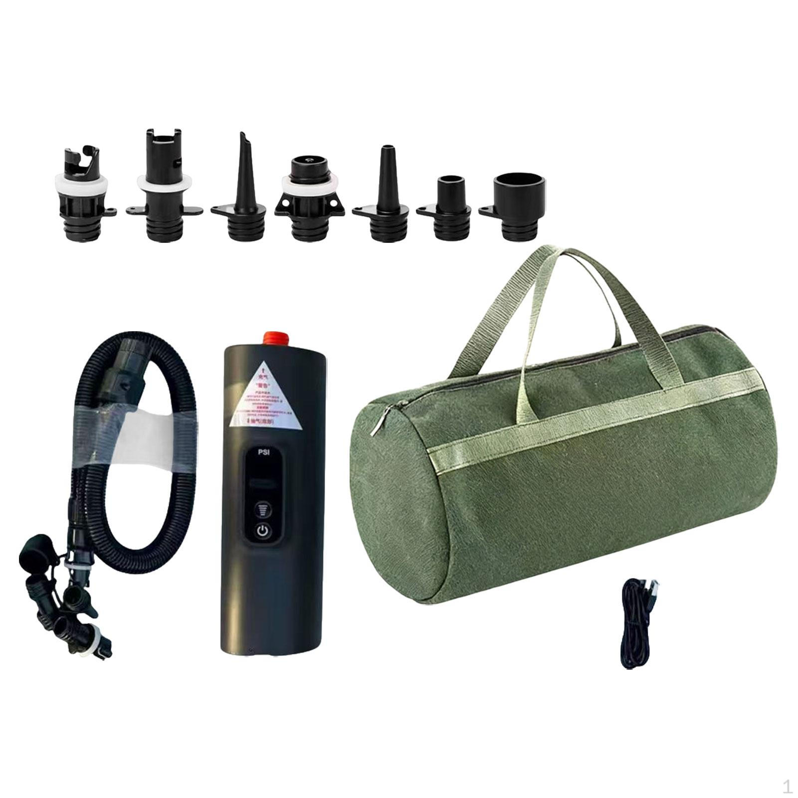 Electric Air Pump Quickly Fill Premium Chargeable Portable Inflator Deflator with 7 Nozzles for
Electric Air Pump Quickly Fill Premium Chargeable Portable Inflator Deflator with 7 Nozzles for