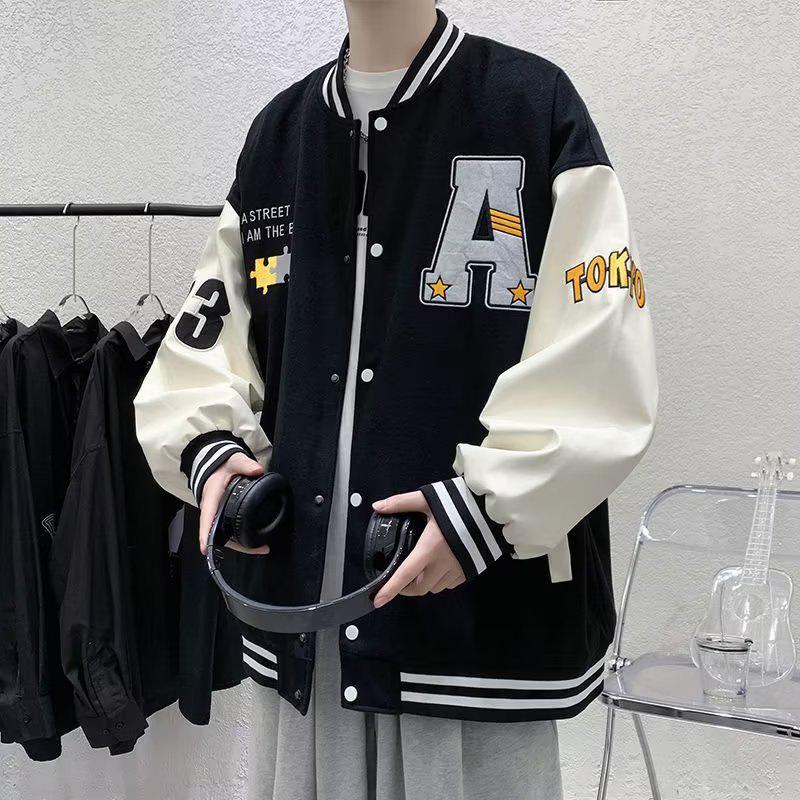 2024 Men s Trendy Patchwork Baseball Jacket: Spring & Autumn Youth Casual 3XL
2024 Men s Trendy Patchwork Baseball Jacket: Spring & Autumn Youth Casual 3XL