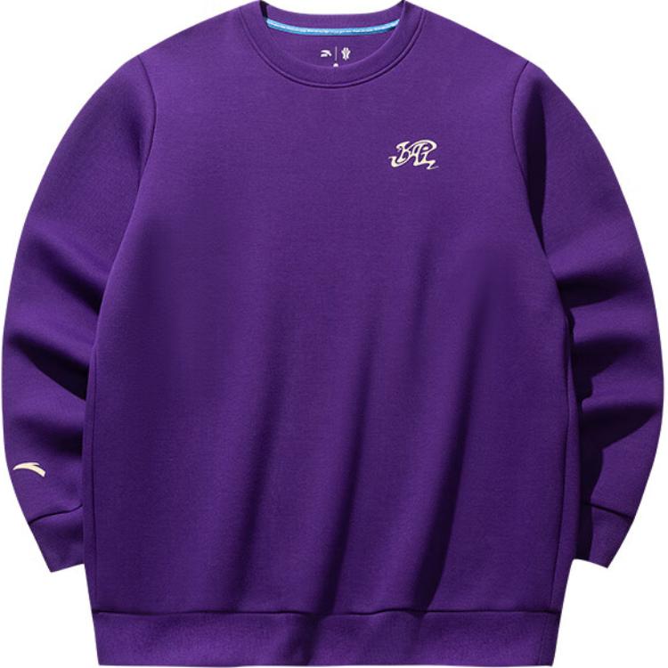 Anta Basketball Series Kyrie Irving Comfortable Casual Simple Round Neck Pullover Sweatshirt Men sweatshirt Water-Chestnut-Purple 172511715-5 M
Anta Basketball Series Kyrie Irving Comfortable Casual Simple Round Neck Pullover Sweatshirt Men sweatshirt Water-Chestnut-Purple 172511715-5 M