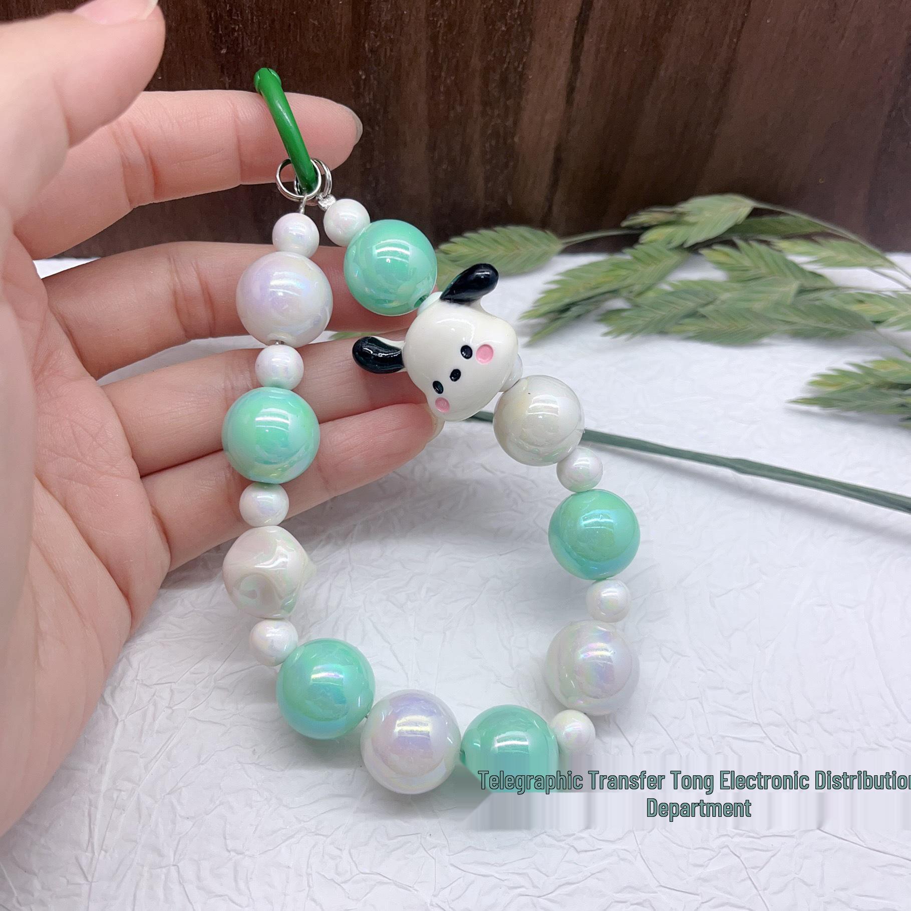 Doll Pendant Hand-Painted Beaded Phone & Bag Keychain Wristband
Doll Pendant Hand-Painted Beaded Phone & Bag Keychain Wristband