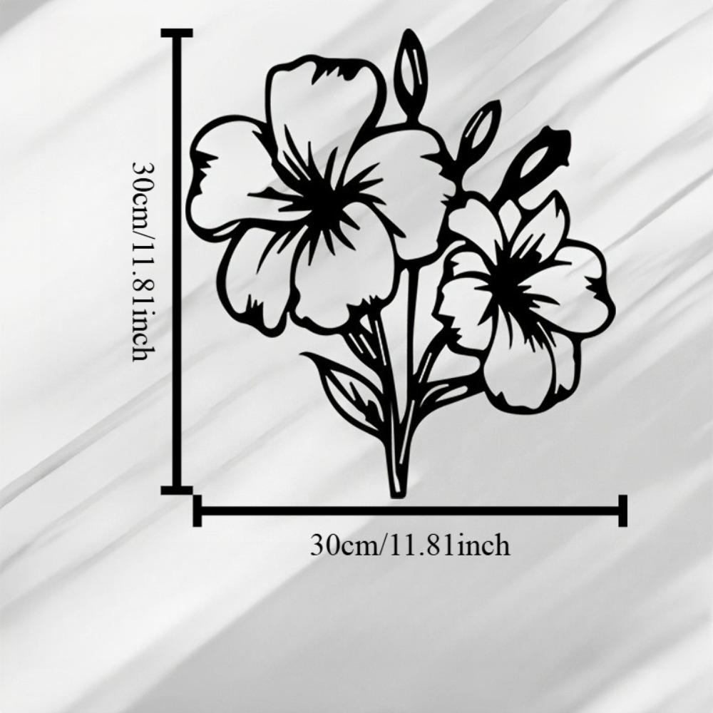 1pc Metal Wall Art Hibiscus Flower Decor for Living Room Indoor Outdoor Home Thanksgiving Birthday Party S/30CM/12Inch
1pc Metal Wall Art Hibiscus Flower Decor for Living Room Indoor Outdoor Home Thanksgiving Birthday Party S/30CM/12Inch