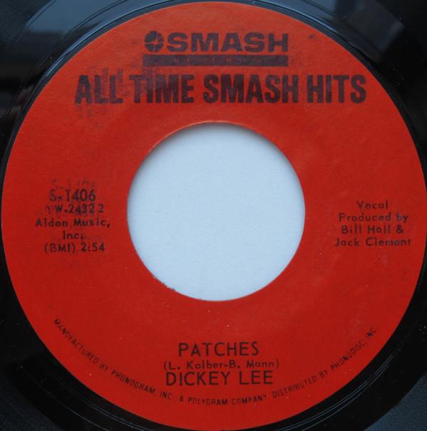 7inch Record DICKEY LEE - Patches / I Saw Linda Yesterday S1406 SMASH US Pop Used
7inch Record DICKEY LEE - Patches / I Saw Linda Yesterday S1406 SMASH US Pop Used