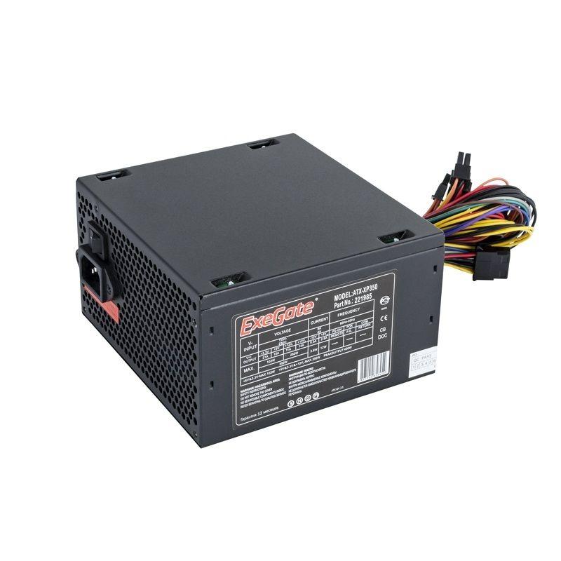 Блок питания Exegate Xp350 atx Sc, 12 см, вентилятор, 24 контакта, 4 контакта, 3xsata, 2xide, FDD, черный, кабель 220 В, с защитой от вытягивания
Блок питания Exegate Xp350 atx Sc, 12 см, вентилятор, 24 контакта, 4 контакта, 3xsata, 2xide, FDD, черный, кабель 220 В, с защитой от вытягивания