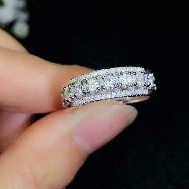 Ослепительные серебряные кольца на палец для женщин AAA, белые циркониевые модные обручальные кольца, тенденции ювелирных украшений вечности 8
Ослепительные серебряные кольца на палец для женщин AAA, белые циркониевые модные обручальные кольца, тенденции ювелирных украшений вечности 8