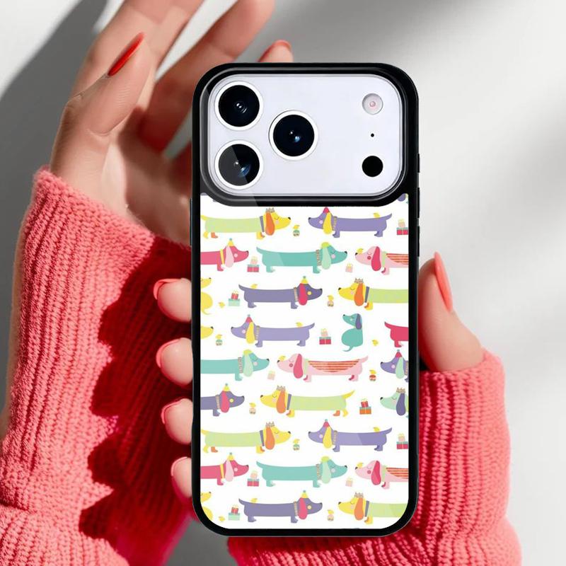 Cute Dachshund Dog Hot Phone Case for iPhone 17 16 15 14 13 Pro Max Back Cover for 12 11 Pro Coque iPhone 15 Pro
Cute Dachshund Dog Hot Phone Case for iPhone 17 16 15 14 13 Pro Max Back Cover for 12 11 Pro Coque iPhone 15 Pro
