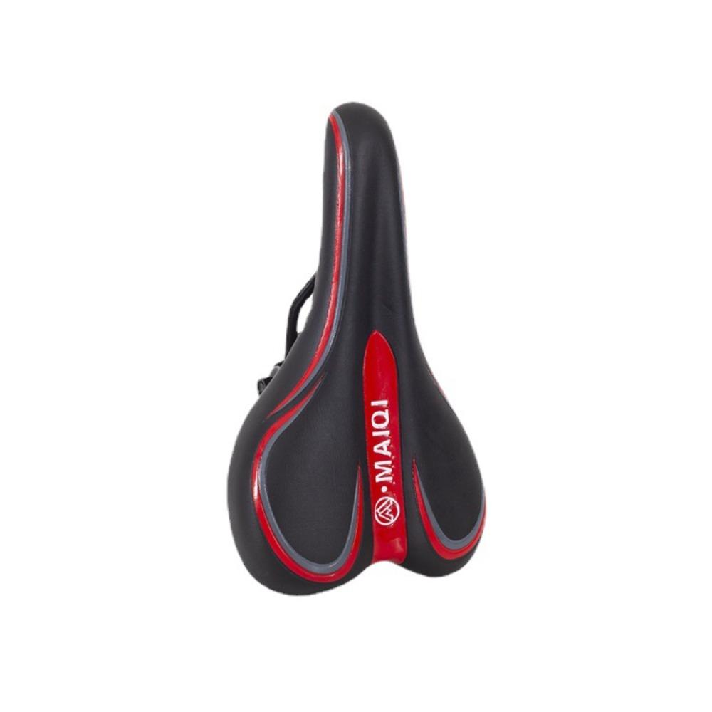 Bicycle saddle, mountain bike saddle, bicycle seat front seat cushion thickened and widened 26.7*14.5*4.5cm красный
Bicycle saddle, mountain bike saddle, bicycle seat front seat cushion thickened and widened 26.7*14.5*4.5cm красный