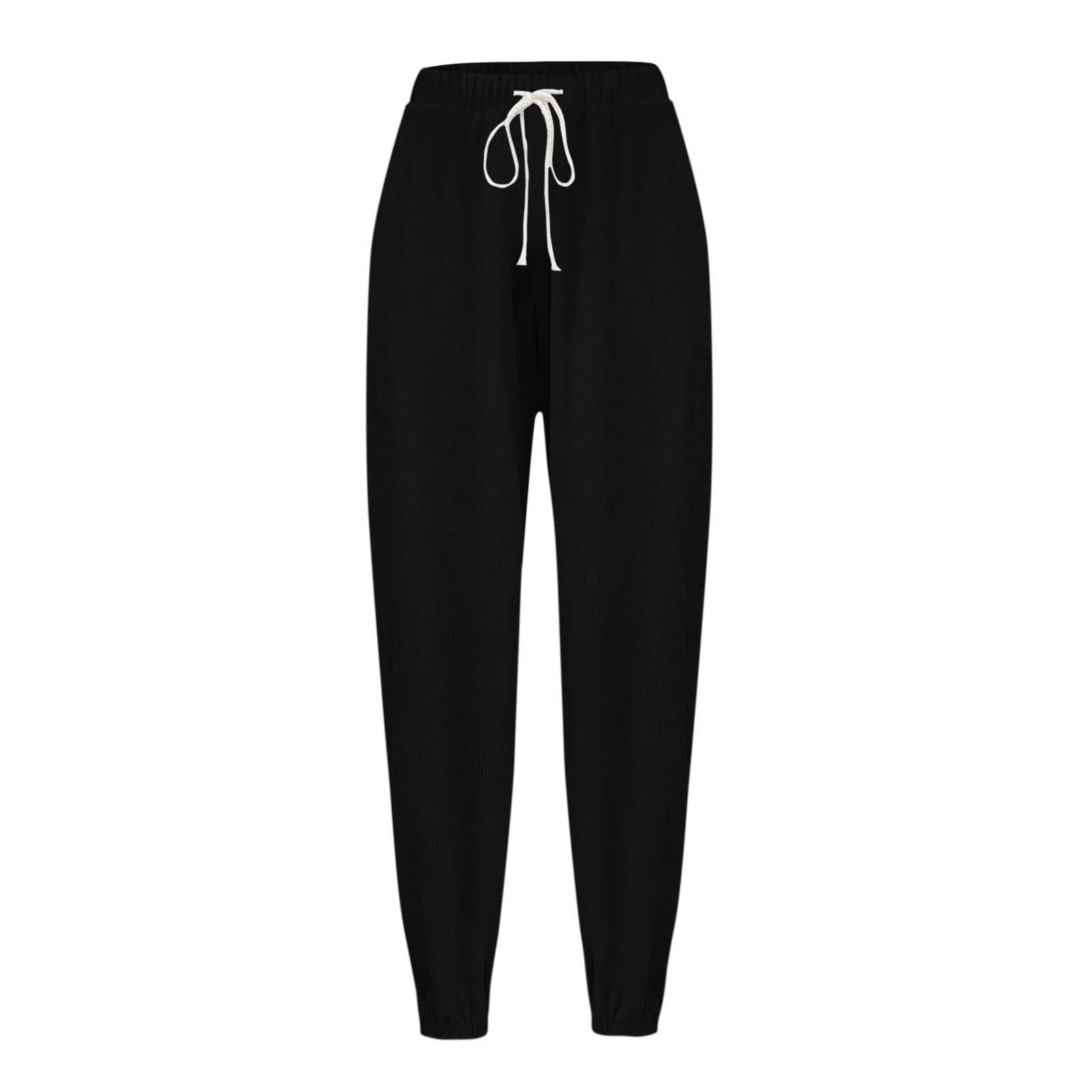 Corduroy Pants For Women Fashion Pockets Elastic Waist Drawstring Jogger Pants Outdoor Casual Sweat Pants S чёрный
Corduroy Pants For Women Fashion Pockets Elastic Waist Drawstring Jogger Pants Outdoor Casual Sweat Pants S чёрный