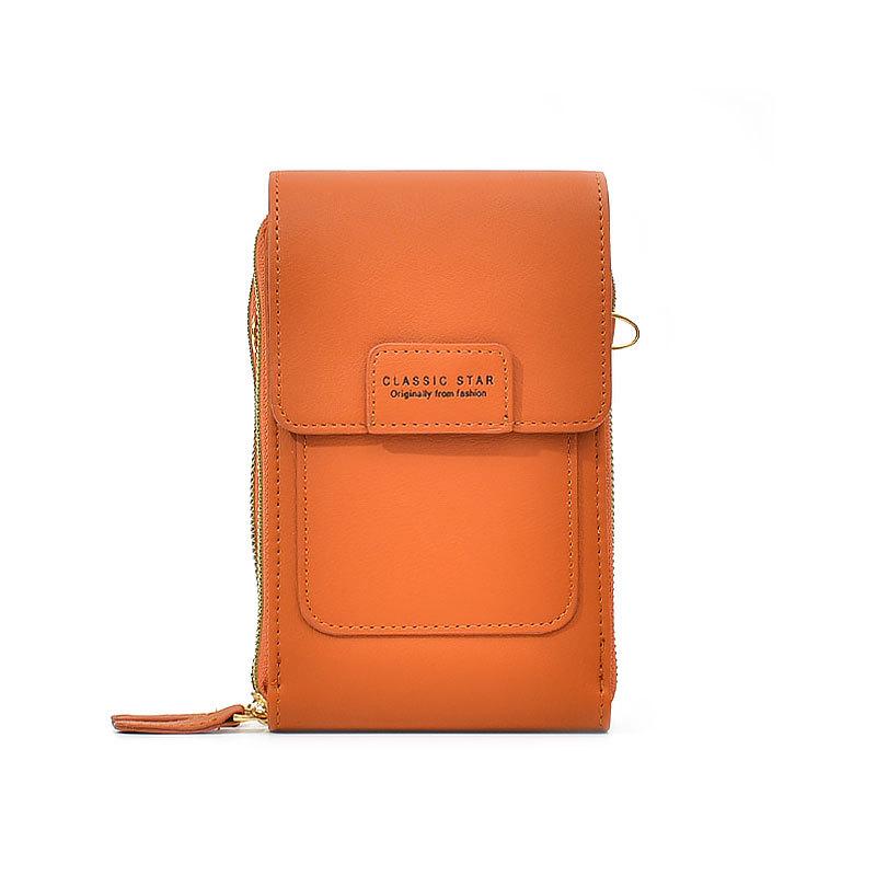 Touch Screen Mobile Phone Bag Female Oblique Span Shoulder Bag Multi-Function Large-Capacity Female Wallet
Touch Screen Mobile Phone Bag Female Oblique Span Shoulder Bag Multi-Function Large-Capacity Female Wallet