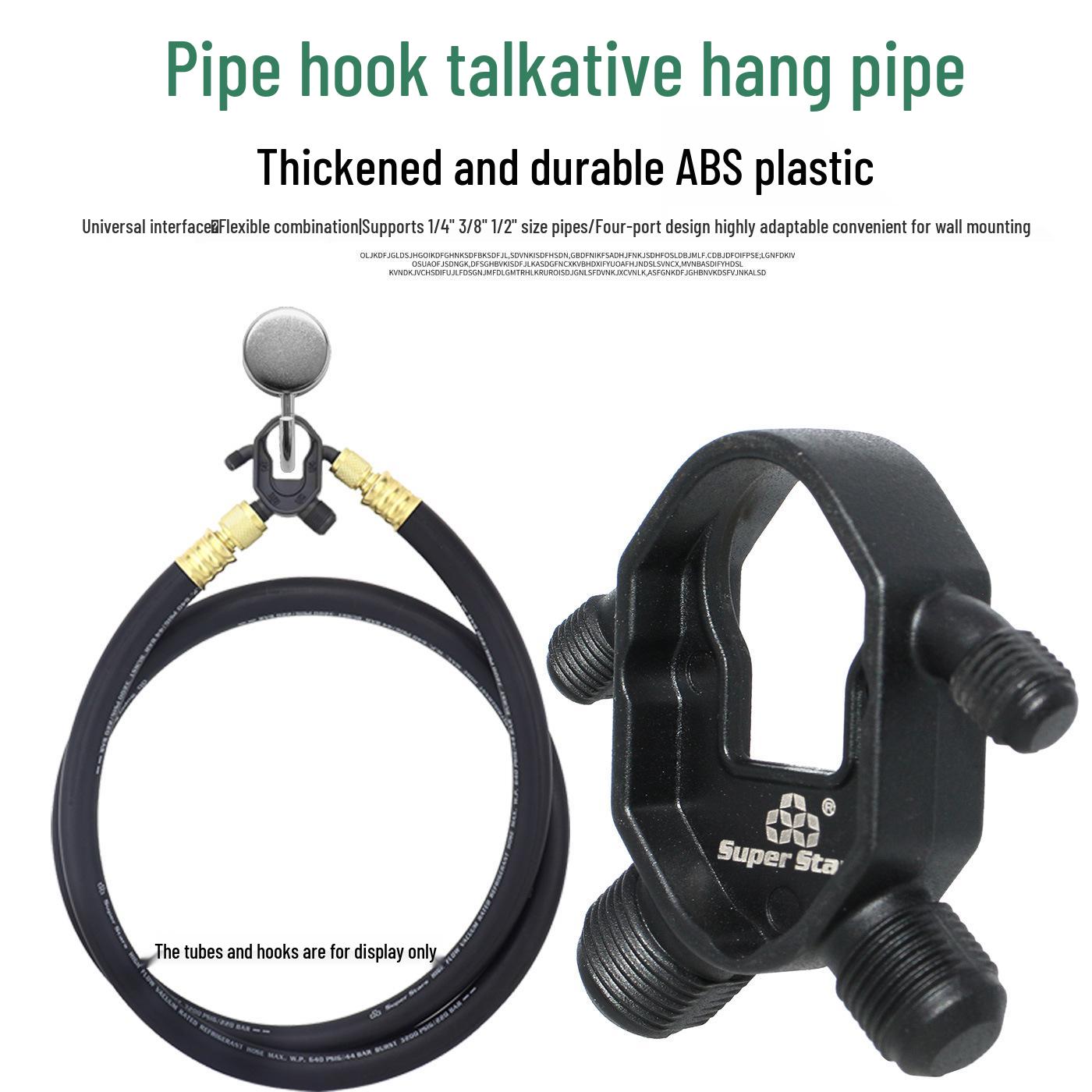 Saint-Ba Double Gauge Refrigerant Charging and Fluorination Rubber Pipe Artifact
Saint-Ba Double Gauge Refrigerant Charging and Fluorination Rubber Pipe Artifact