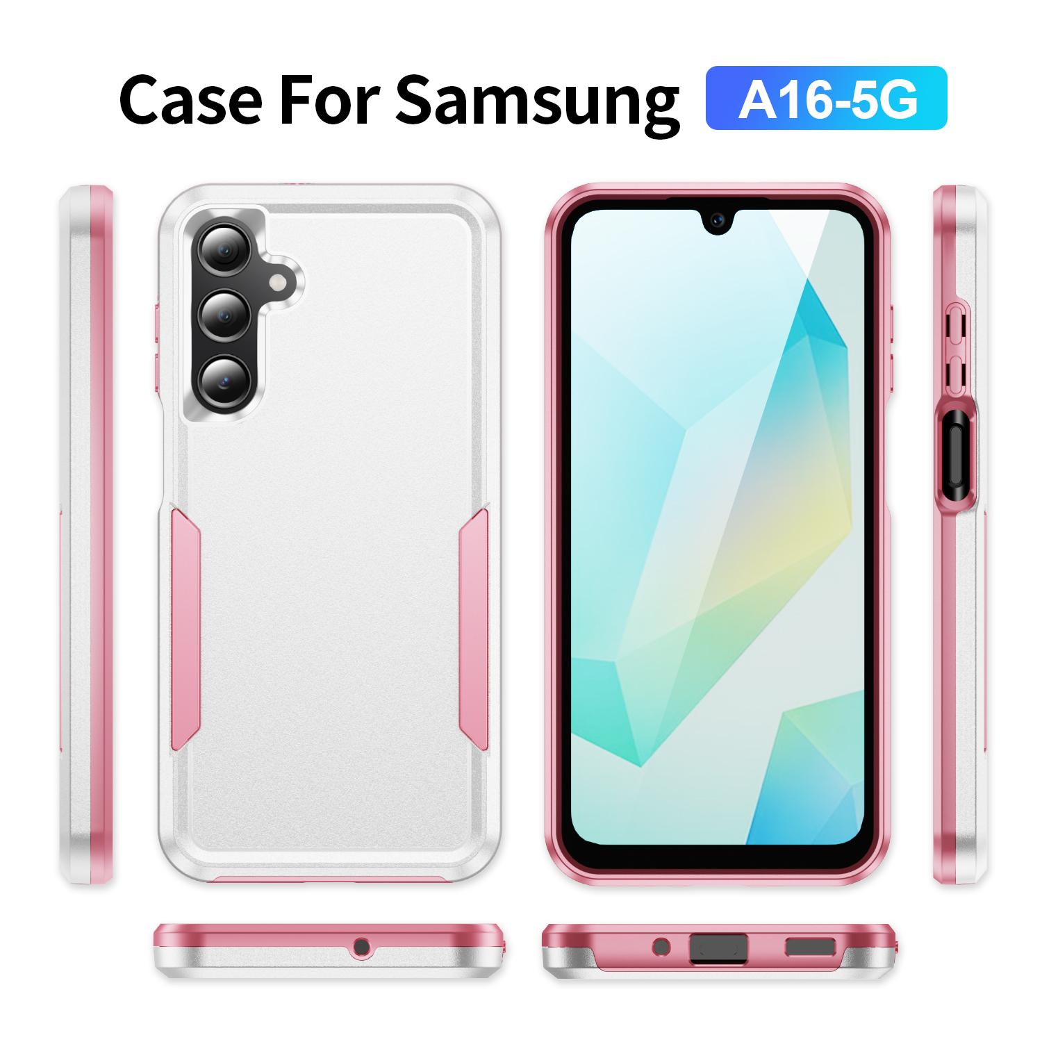 For Samsung Galaxy A16 4G/5G Case PC+TPU Military Grade Drop Protective Phone Cover Pink+Rose
For Samsung Galaxy A16 4G/5G Case PC+TPU Military Grade Drop Protective Phone Cover Pink+Rose