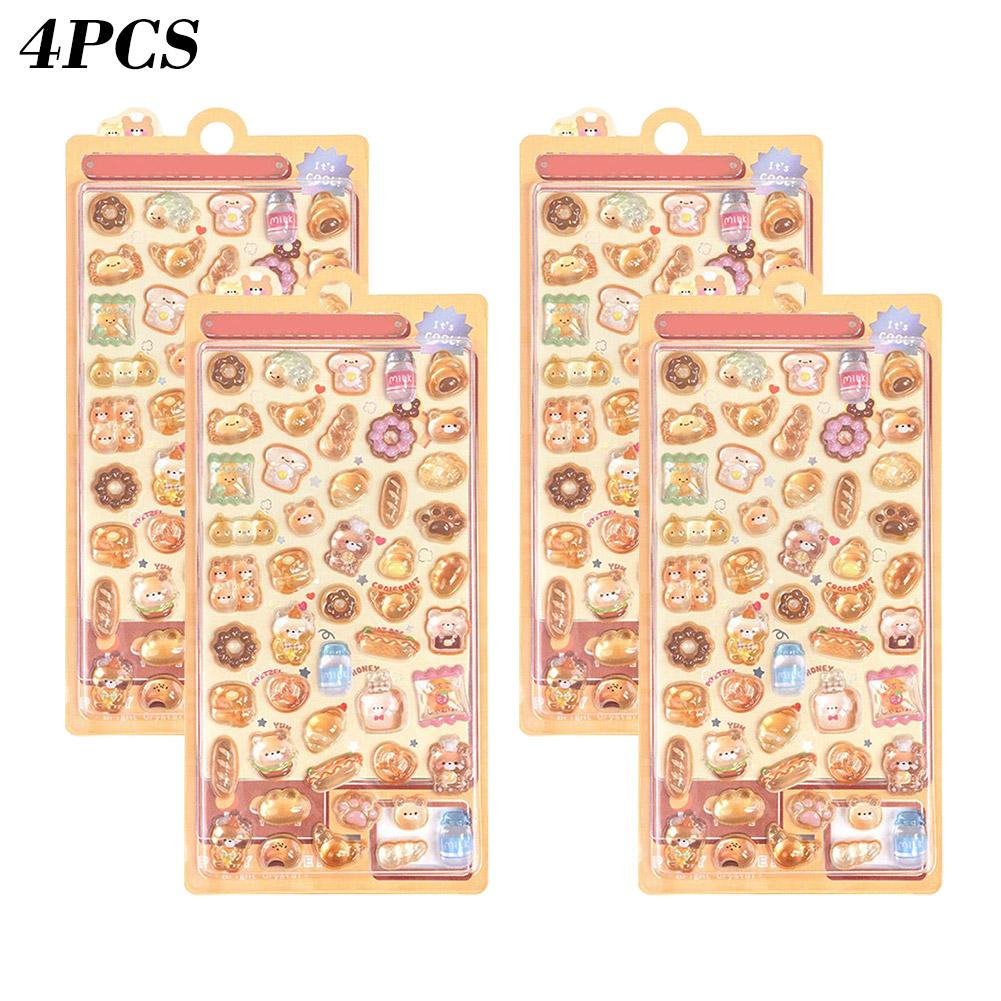4 Sheets New Sweet Animals Mini Cartoon 3D Relief Stickers Scrapbooking DIY Journal Cute Stationery Stickers Students Gifts
4 Sheets New Sweet Animals Mini Cartoon 3D Relief Stickers Scrapbooking DIY Journal Cute Stationery Stickers Students Gifts