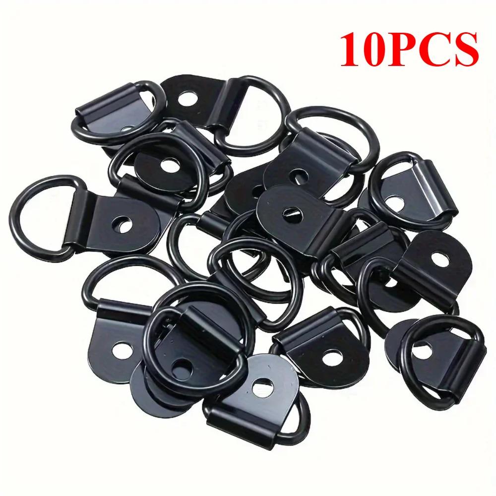 10Pcs D Rings Tie Down Anchors Ring Pull Hook Stainless Steel Lashing Ring Load Fit for Car Boat Cargo Trailer Vehicles RV Van
10Pcs D Rings Tie Down Anchors Ring Pull Hook Stainless Steel Lashing Ring Load Fit for Car Boat Cargo Trailer Vehicles RV Van