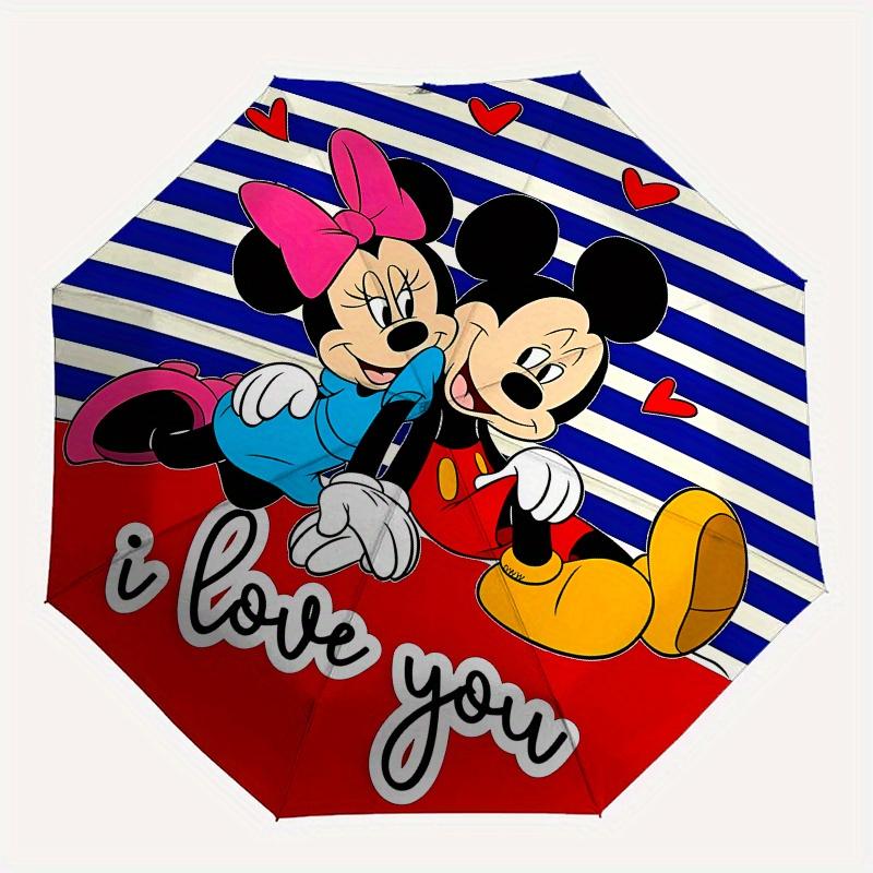 Disney Mickey,Minnie,Love Manual Opening and Closing Umbrella,8-Rib Reinforced Folding Design, Lightweight
Disney Mickey,Minnie,Love Manual Opening and Closing Umbrella,8-Rib Reinforced Folding Design, Lightweight