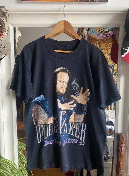 Vintage WWF Undertaker Buried Alive Black T Shirt S-5XL S
Vintage WWF Undertaker Buried Alive Black T Shirt S-5XL S