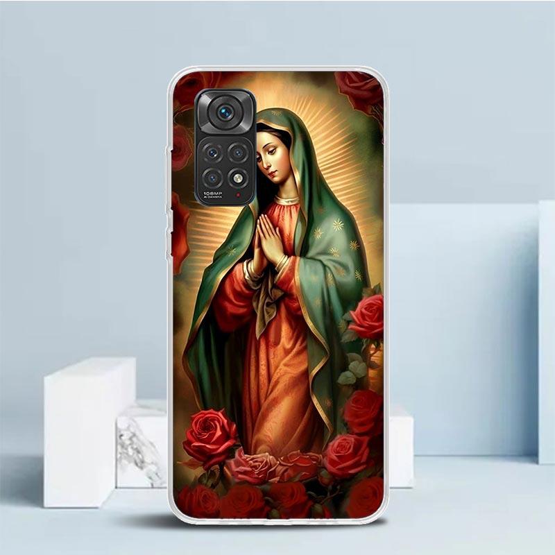 Virgin De Guadalupe Virgen Mary Soft Cover for Xiaomi Redmi Note 15 14 13 12 Pro Plus Phone Case 14S 11S 11T 11E 10S 10 4G Patte Redmi Note 13 5G
Virgin De Guadalupe Virgen Mary Soft Cover for Xiaomi Redmi Note 15 14 13 12 Pro Plus Phone Case 14S 11S 11T 11E 10S 10 4G Patte Redmi Note 13 5G