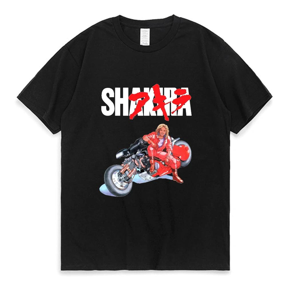 Shakira T Shirt Akira Shotaro Kaneda Motorcycle Japan Anime T-shirts Tokoyo Funny Oversized Streetwear Tee Shirt Men Women Tops L
Shakira T Shirt Akira Shotaro Kaneda Motorcycle Japan Anime T-shirts Tokoyo Funny Oversized Streetwear Tee Shirt Men Women Tops L