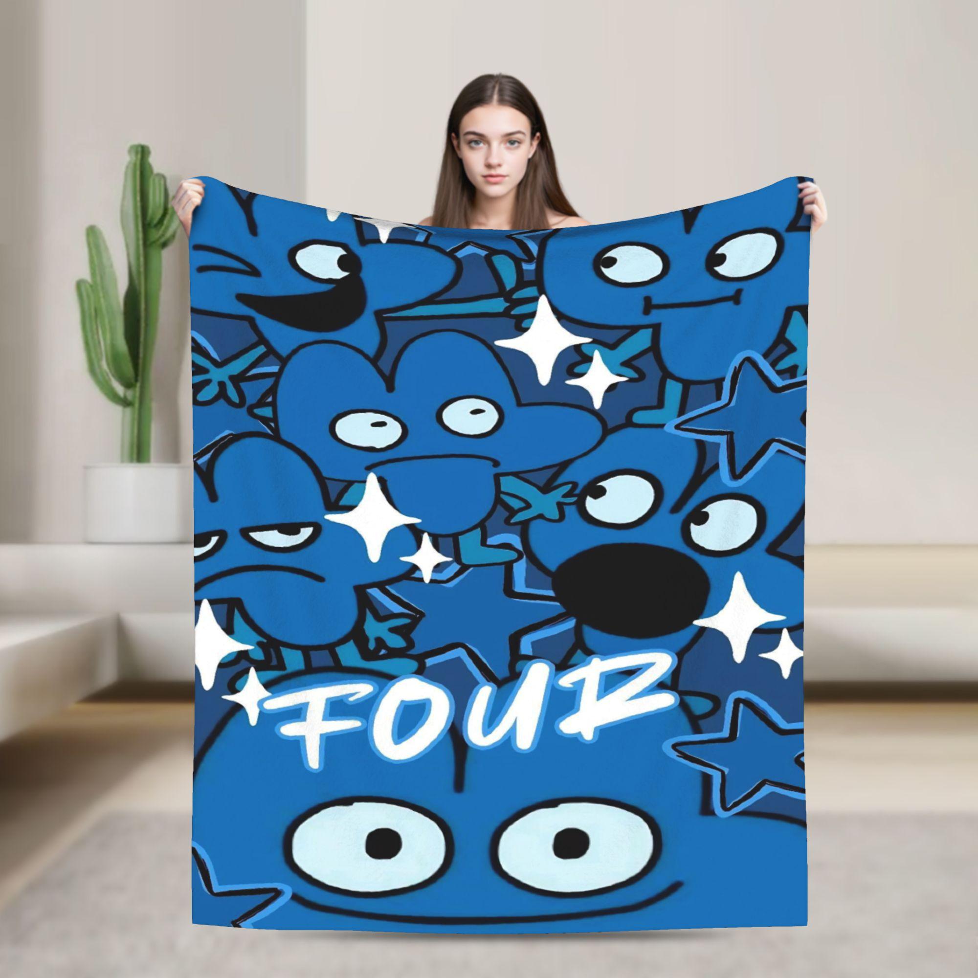 Cute Fan BFDI Animated Blankets Wool Funny Warm Throw Blanket for Chair Covering Sofa Autumn/Winter 150x180cm
Cute Fan BFDI Animated Blankets Wool Funny Warm Throw Blanket for Chair Covering Sofa Autumn/Winter 150x180cm