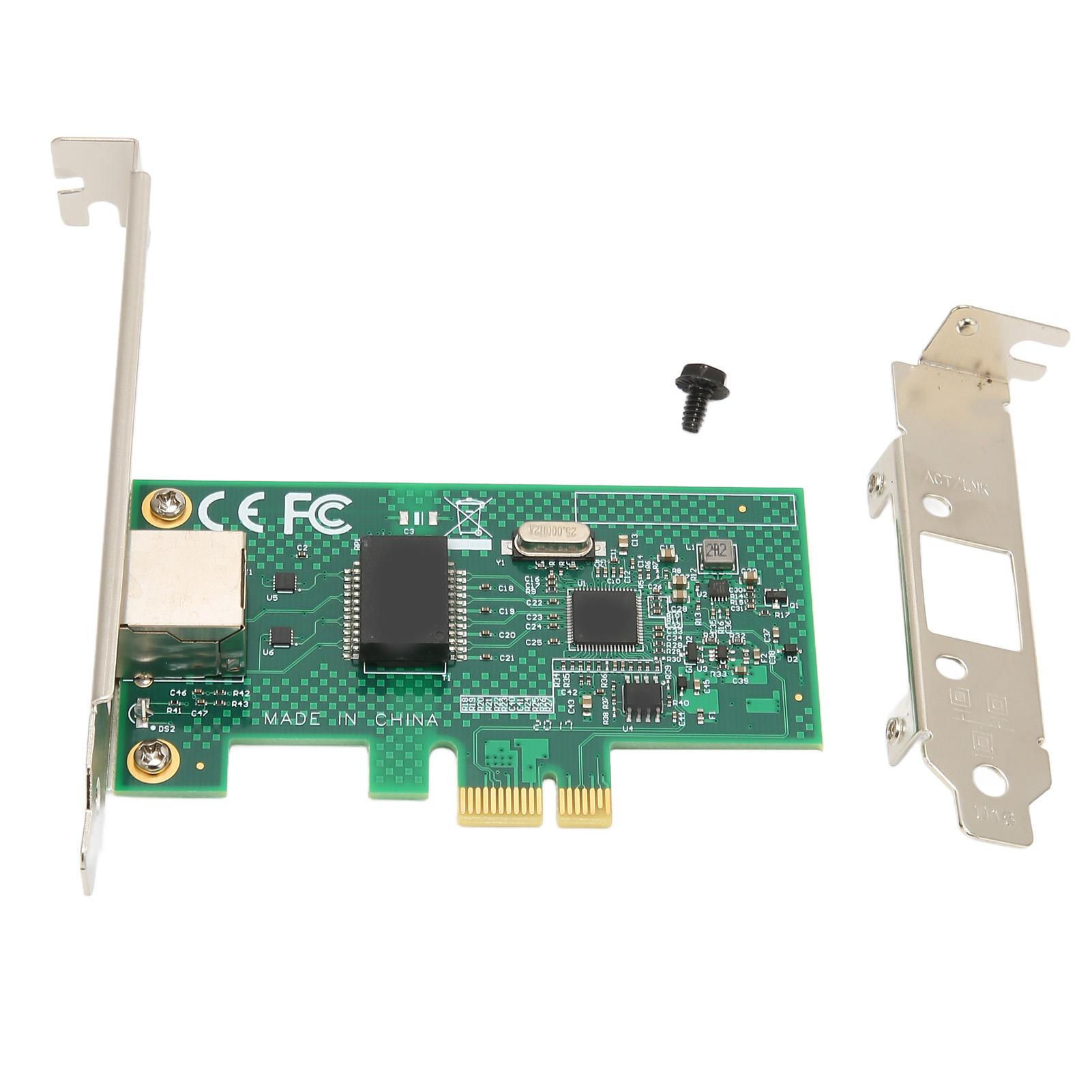 PCIE NIC Network Card 1000Mbps RJ45 Port PCI Express Ethernet LAN Adapter for Windows Server for
PCIE NIC Network Card 1000Mbps RJ45 Port PCI Express Ethernet LAN Adapter for Windows Server for