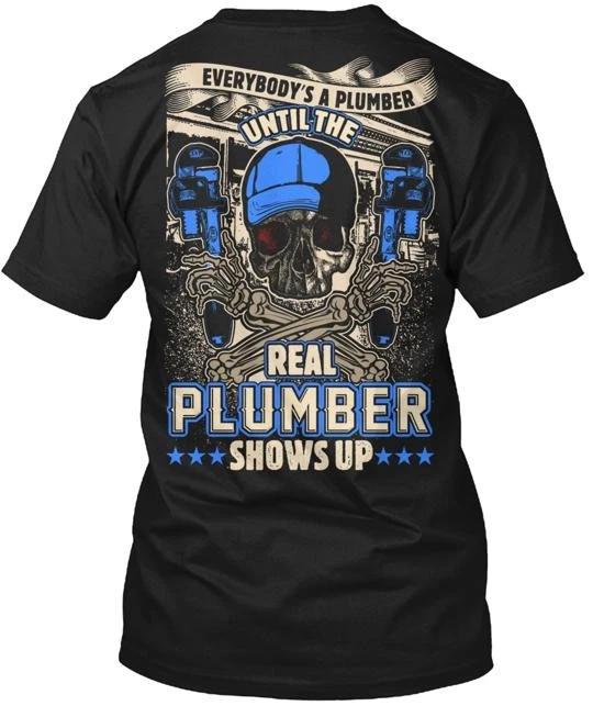 The Real Plumber Shows Up Tee T-shirt Made in the USA Size S to 5XL XL
The Real Plumber Shows Up Tee T-shirt Made in the USA Size S to 5XL XL