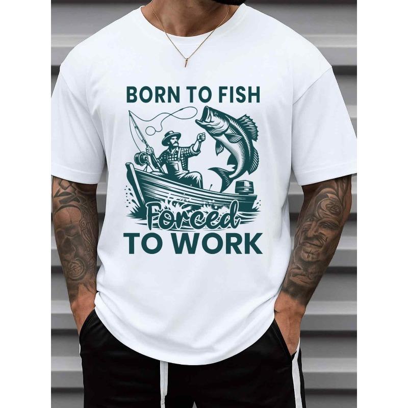 European sizes Born to Fish Men sT-Shirt with Front & Back Fishing Print (Fish Icon & BTF Logo) - Casual Round Neck Short Sleeve Tee for Casual Attire 4XL білий
European sizes Born to Fish Men sT-Shirt with Front & Back Fishing Print (Fish Icon & BTF Logo) - Casual Round Neck Short Sleeve Tee for Casual Attire 4XL білий