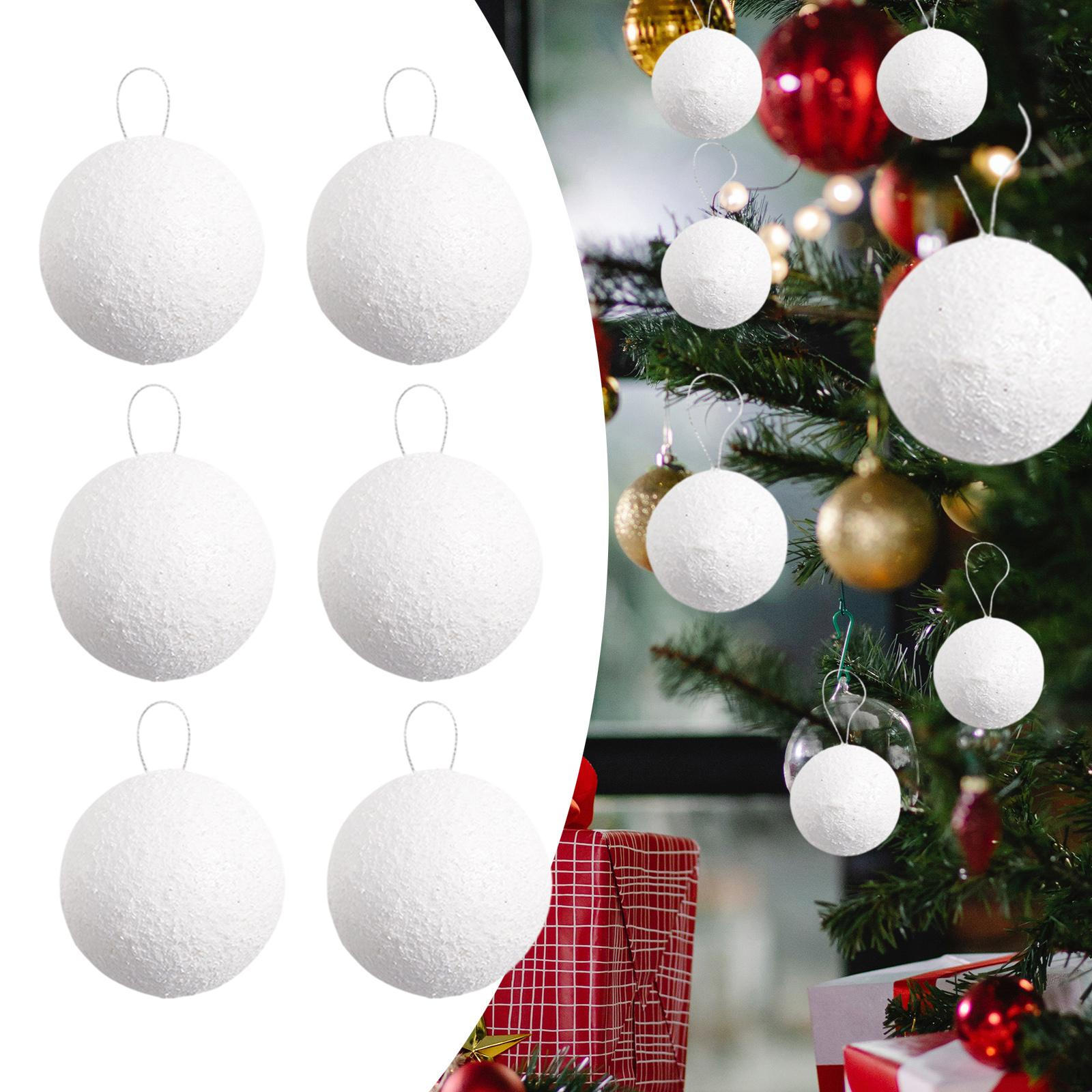 6 шт. белых пенопластовых рождественских шаров, фестиваль, многоразовые снежки для елки, для празднования магазина 6cm
6 шт. белых пенопластовых рождественских шаров, фестиваль, многоразовые снежки для елки, для празднования магазина 6cm