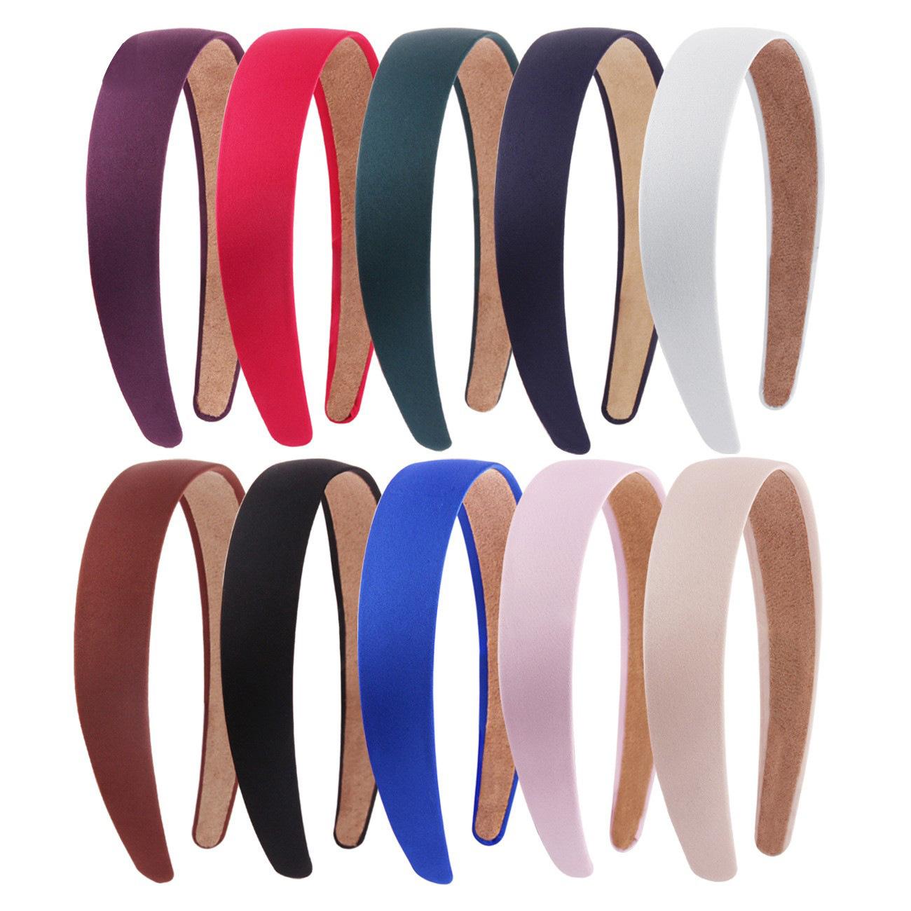 10PCS Satin Headbands for Women 3cm Wide Non-slip Headband Girls Simple Fashion Hair Hoop DIY Hairband Hair Accessories
10PCS Satin Headbands for Women 3cm Wide Non-slip Headband Girls Simple Fashion Hair Hoop DIY Hairband Hair Accessories